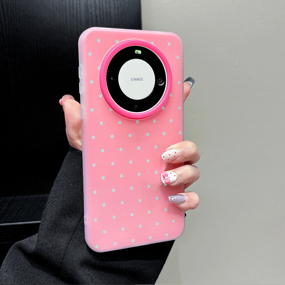 Adorable Light Blue Polka Dot  - Xiaomi Redmi Note 14 review and price