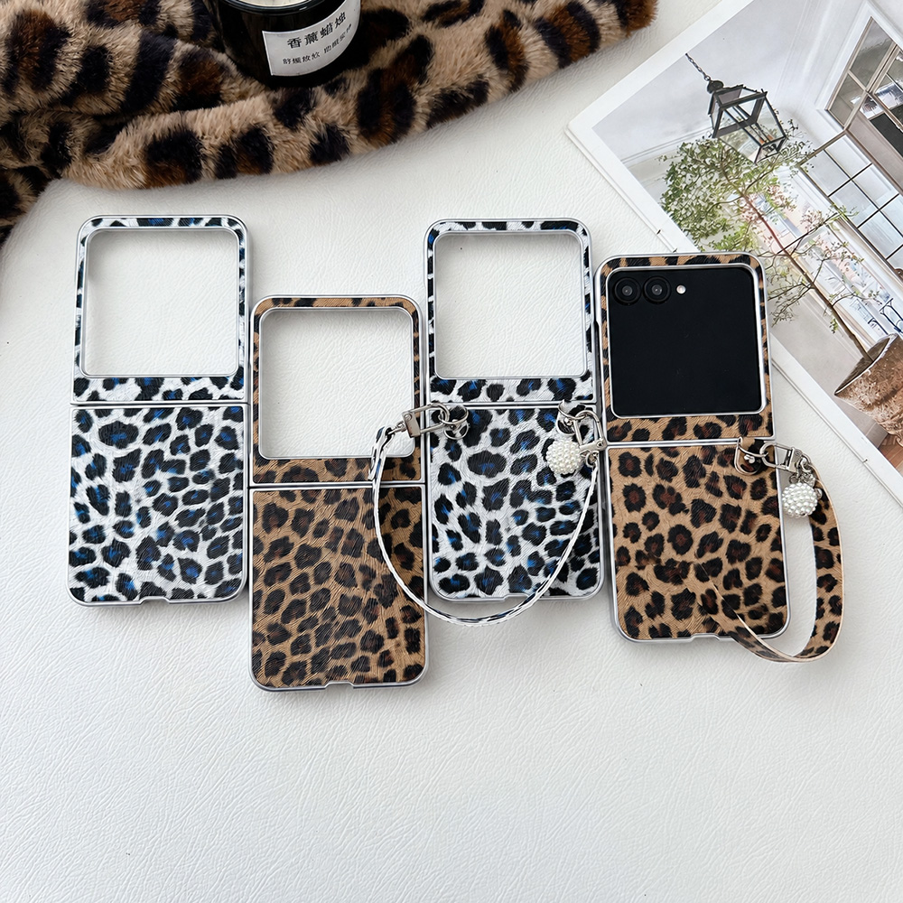 Leopard Print Folding Flip Pho - Tablet Accessories Aesthetic review and price