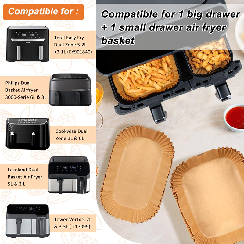 Rectangle Air Fryer Paper Line - Hotwav Tablet Accessories review and price