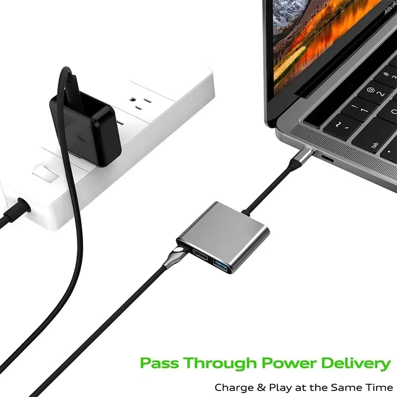 KEBIDUMEI 3-in-1 USB C Hub USB - Hdmi Adapter Tablet review and price