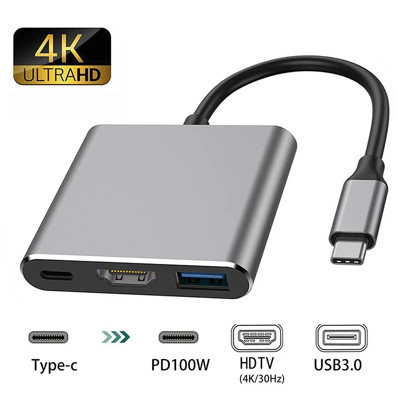 USB-C To HDMI-compatible 3 In  - Hdmi Adapter Tablet review and price