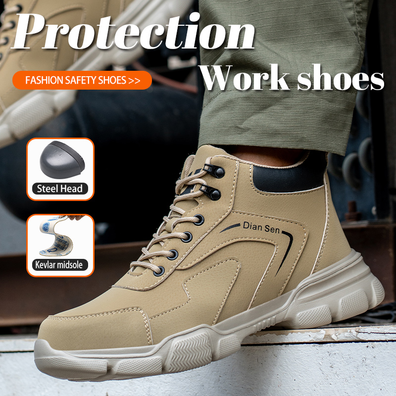 Mens Work Boots Steel Toe Shoe - Tablet Accessories Aesthetic review and price