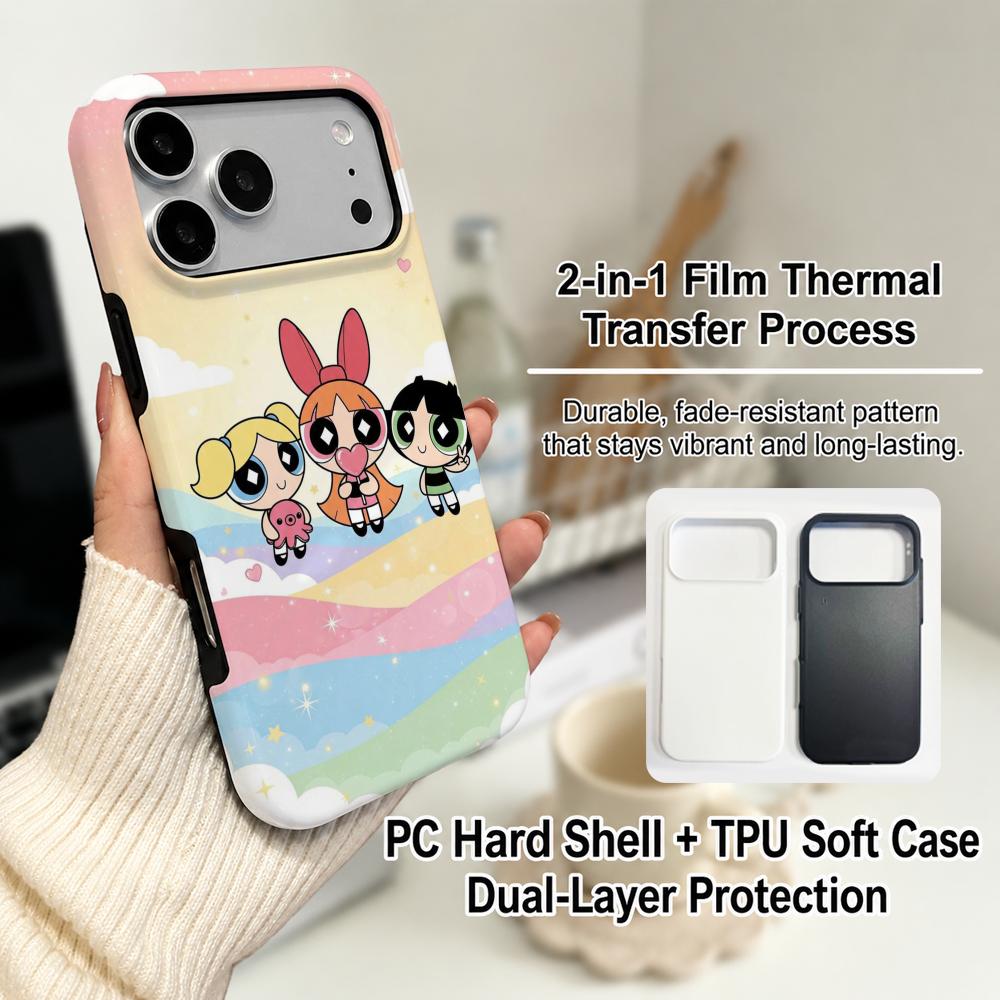 Anime P-Powerpuff Girls Phone  - Tablet Accessories For Girls review and price