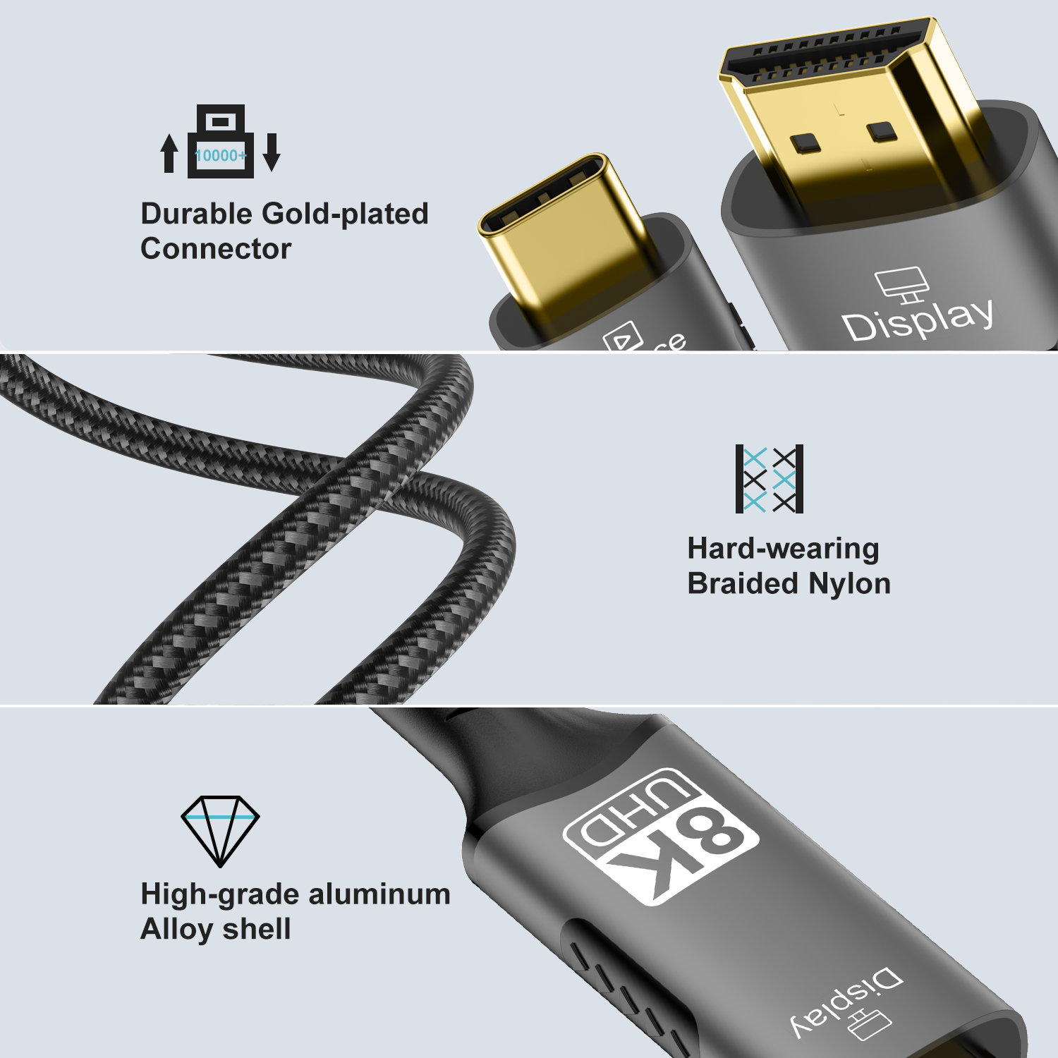 8K@60Hz USB C to HDMI Adapter  - Hdmi Adapter Tablet review and price
