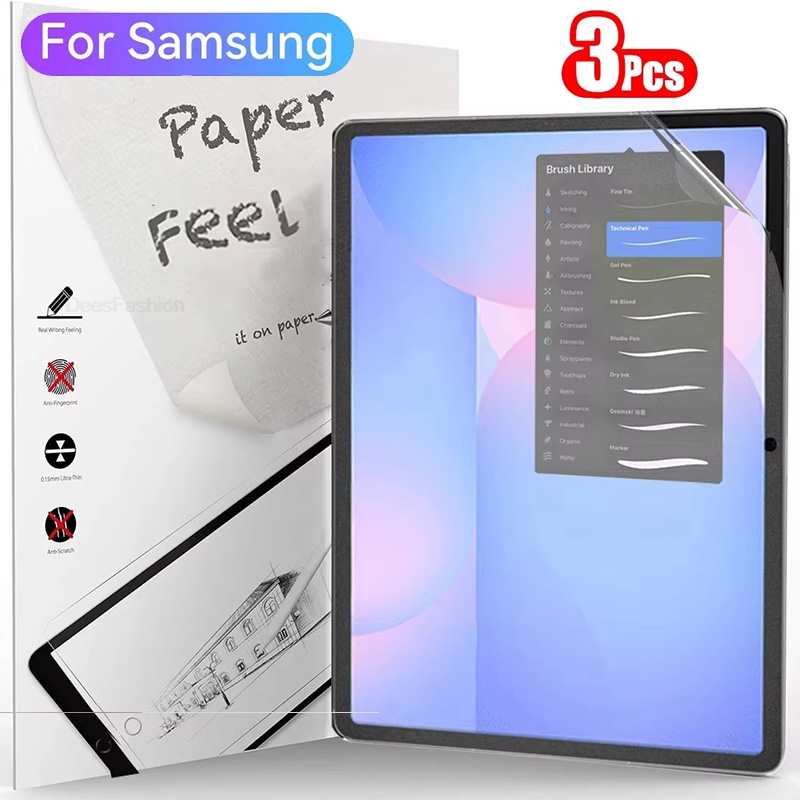 3Pcs Paper Feel Like Screen Pr - Samsung Tablet S10 Accessories review and price
