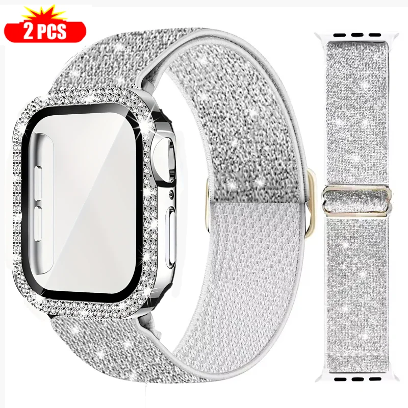 Band+Case for Apple Watch 45mm - Tablet Accessories For Girls review and price