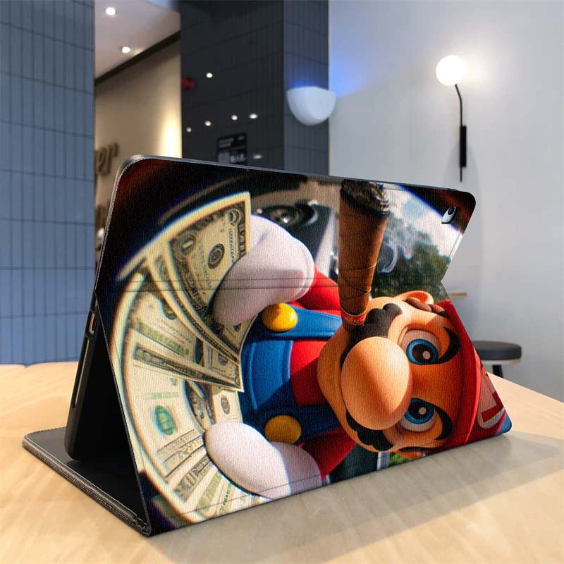Cartoon M-Marios Art For Samsu - Samsung Tablet S10 Accessories review and price