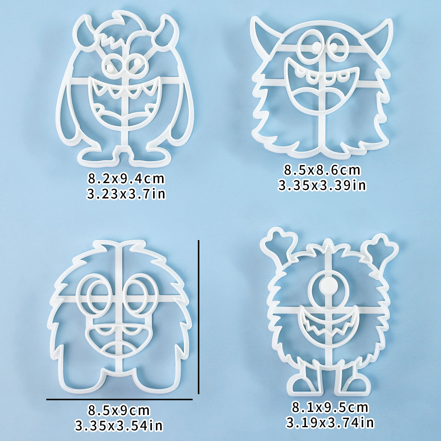 1 Pc/4 Pcs Large Monster Cooki - Tablet Accessories Aesthetic review and price
