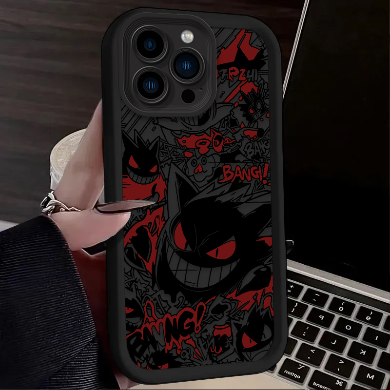 P-Pokemon Gengar Graffiti Phon - Apple Iphone 15 review and price