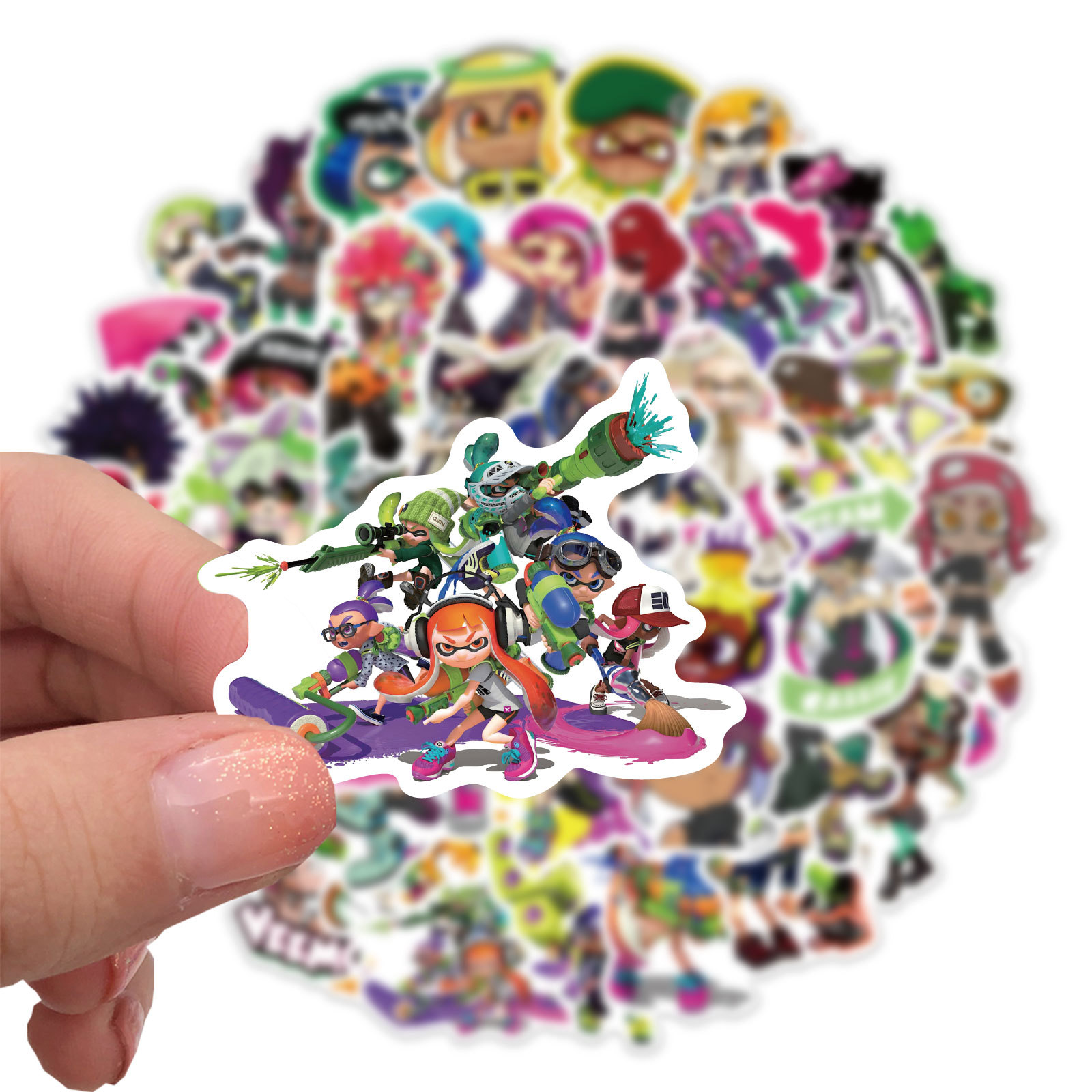 10/30/50pcs  Game Splatoon  Sk - Tablet Accessories For Girls review and price