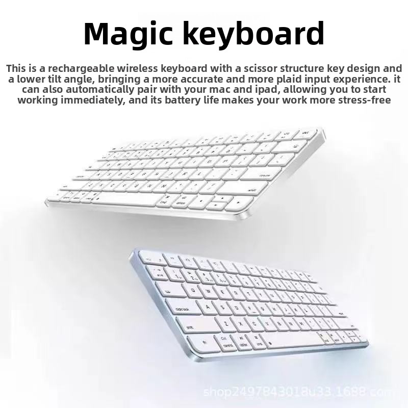 iPad Bluetooth Magic Keyboard  - Tablet Accessories Aesthetic review and price