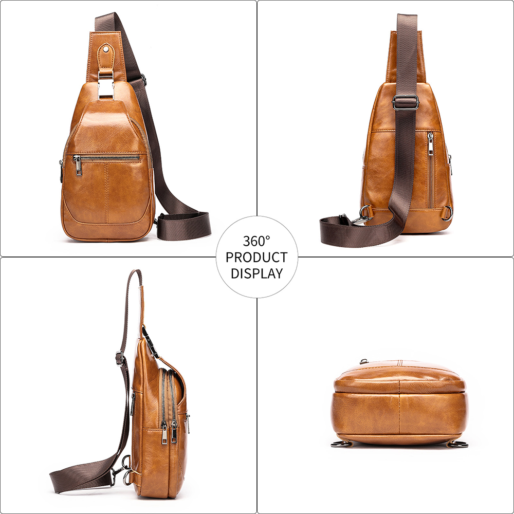WESTAL Genuine Leather Sling B - Tablet Shoulder Bag review and price