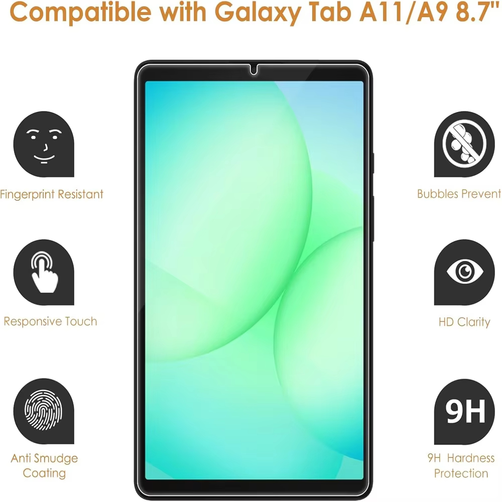 8.7-inch tempered glass film f - Tablet Accessories For Samsung review and price