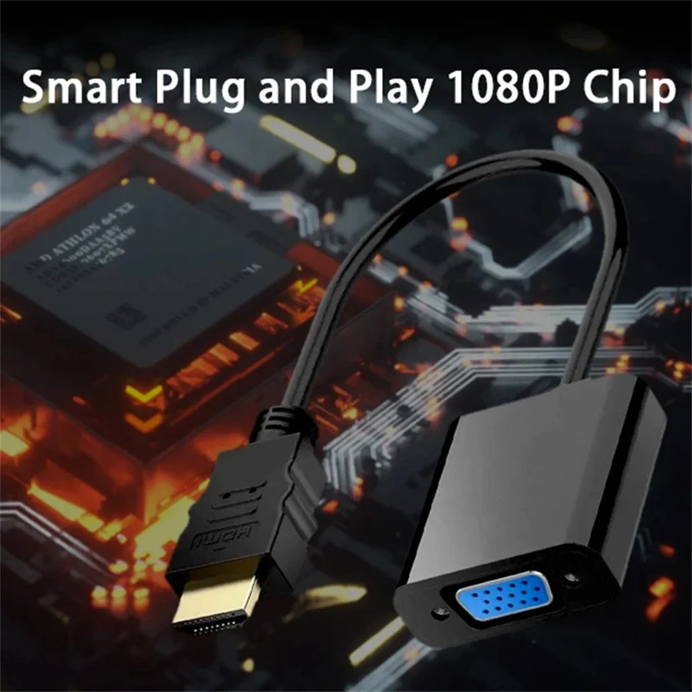 HD 1080P hdmi To VGA Converter - Hdmi Adapter Tablet review and price