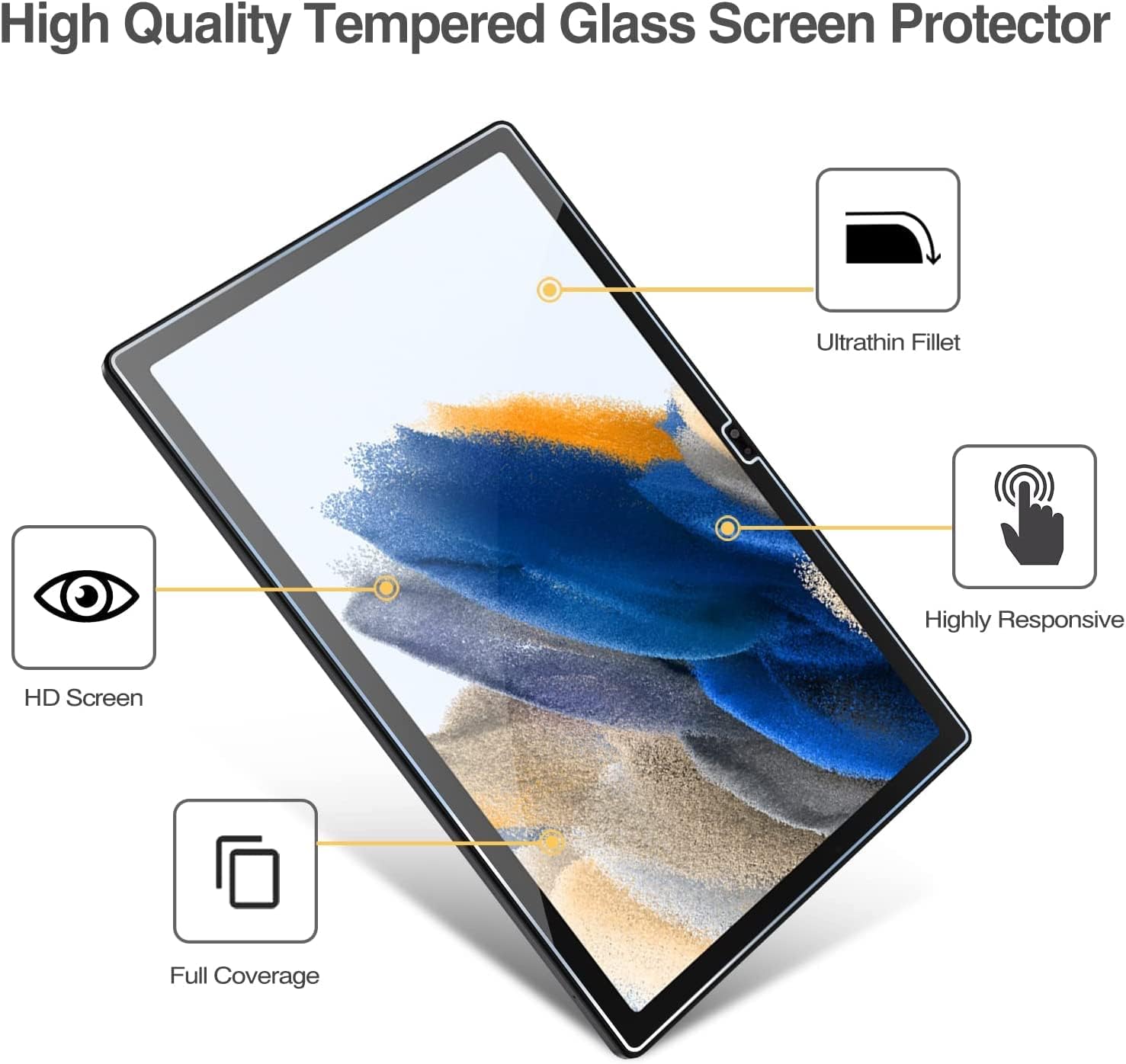 Screen Protector for Samsung G - Tablet Accessories For Samsung review and price