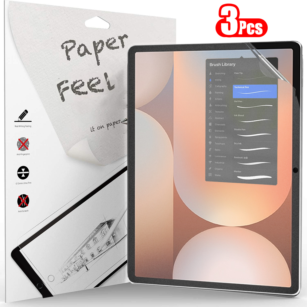 3Pcs Paper Feel Like Screen Pr - Samsung Tablet S10 Accessories review and price
