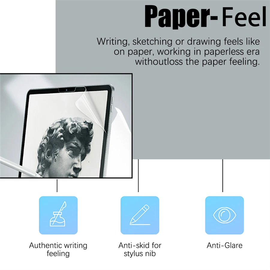 3Pcs Paper Feel Like Screen Pr - Samsung Tablet S10 Accessories review and price
