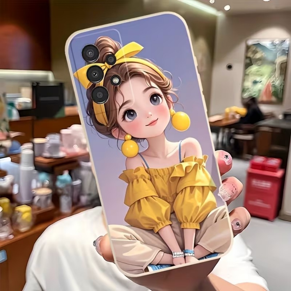 Cute Cartoon Girl Pattern Desi - Tablet Accessories For Girls review and price