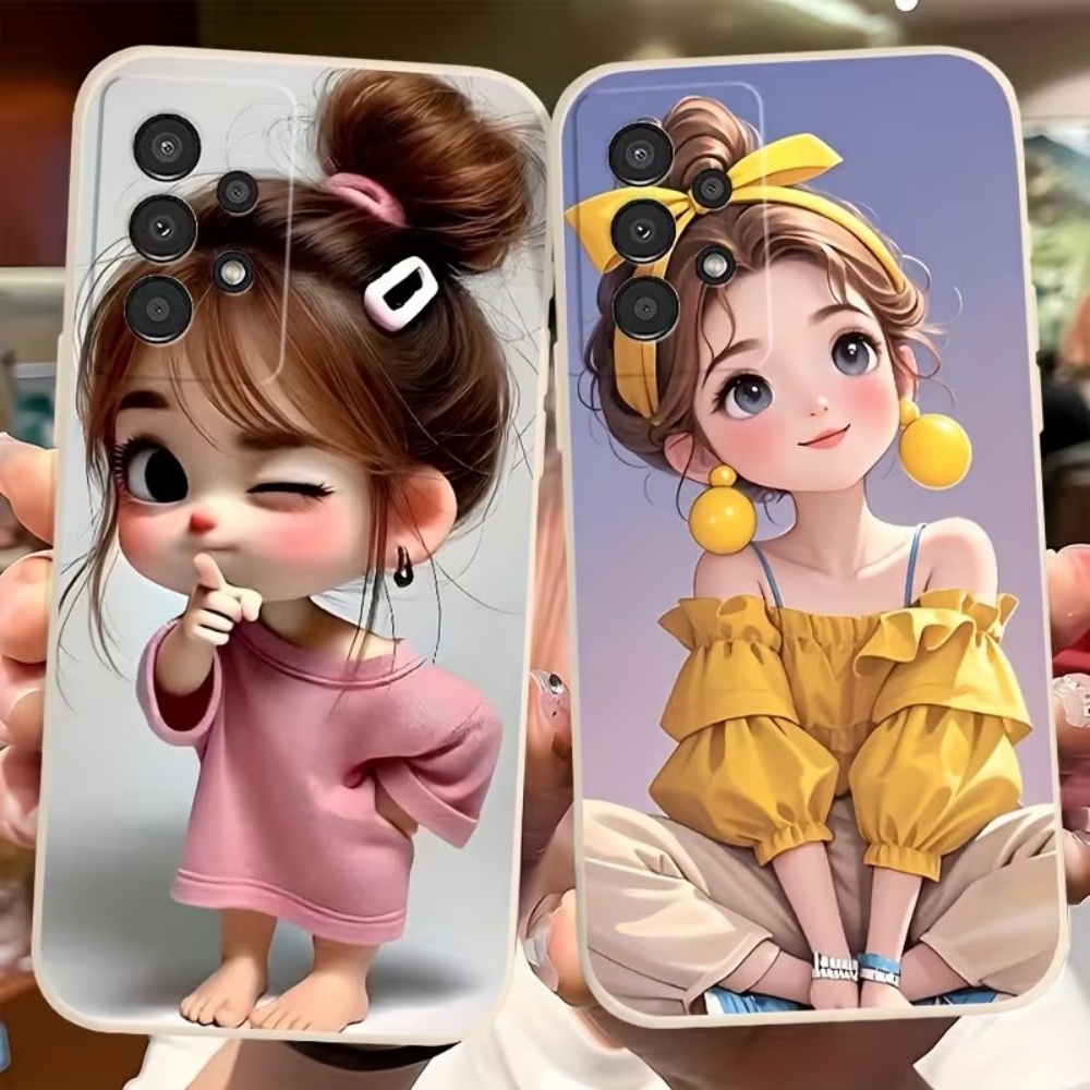Cute Cartoon Girl Pattern Desi - Tablet Accessories For Girls review and price