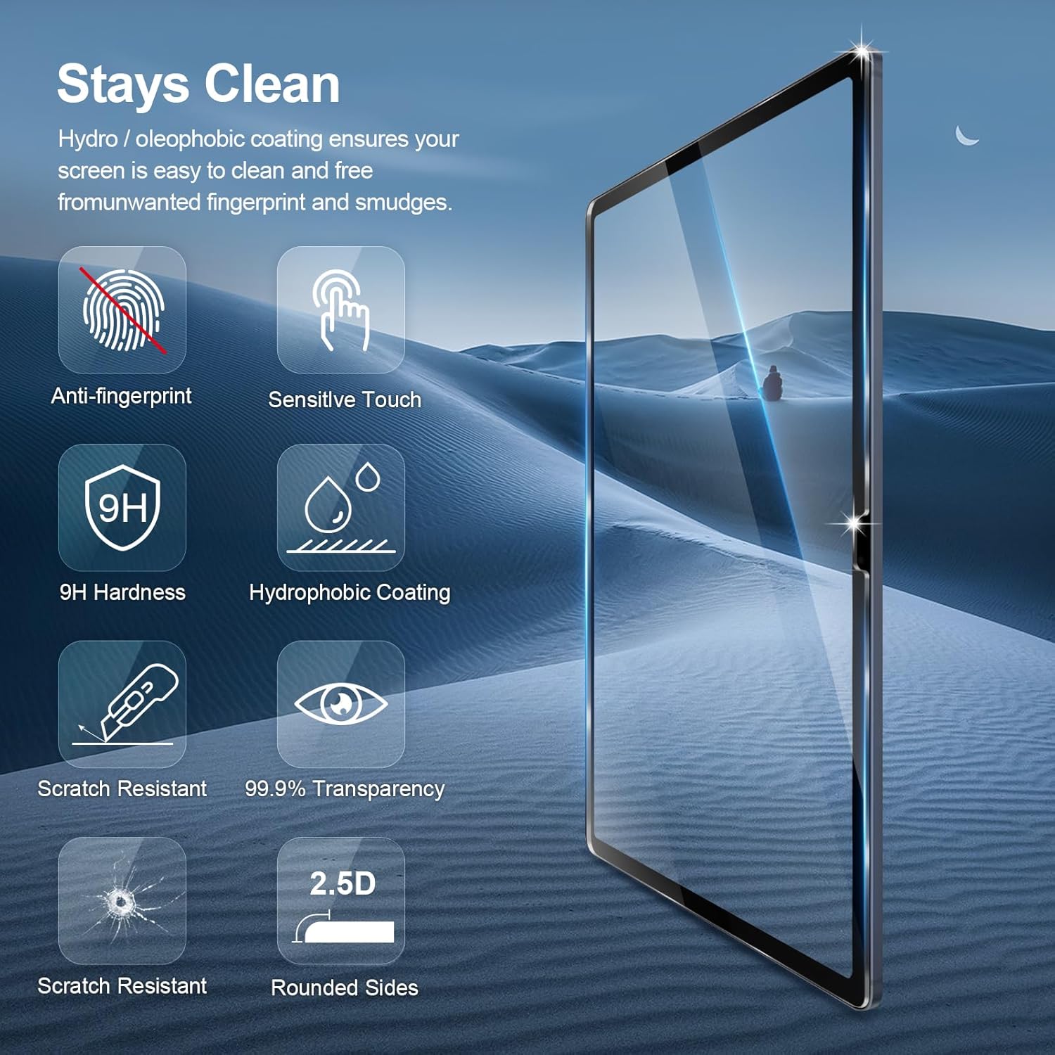 2PCS Tempered Glass Screen Pro - Samsung Tablet S10 Accessories review and price
