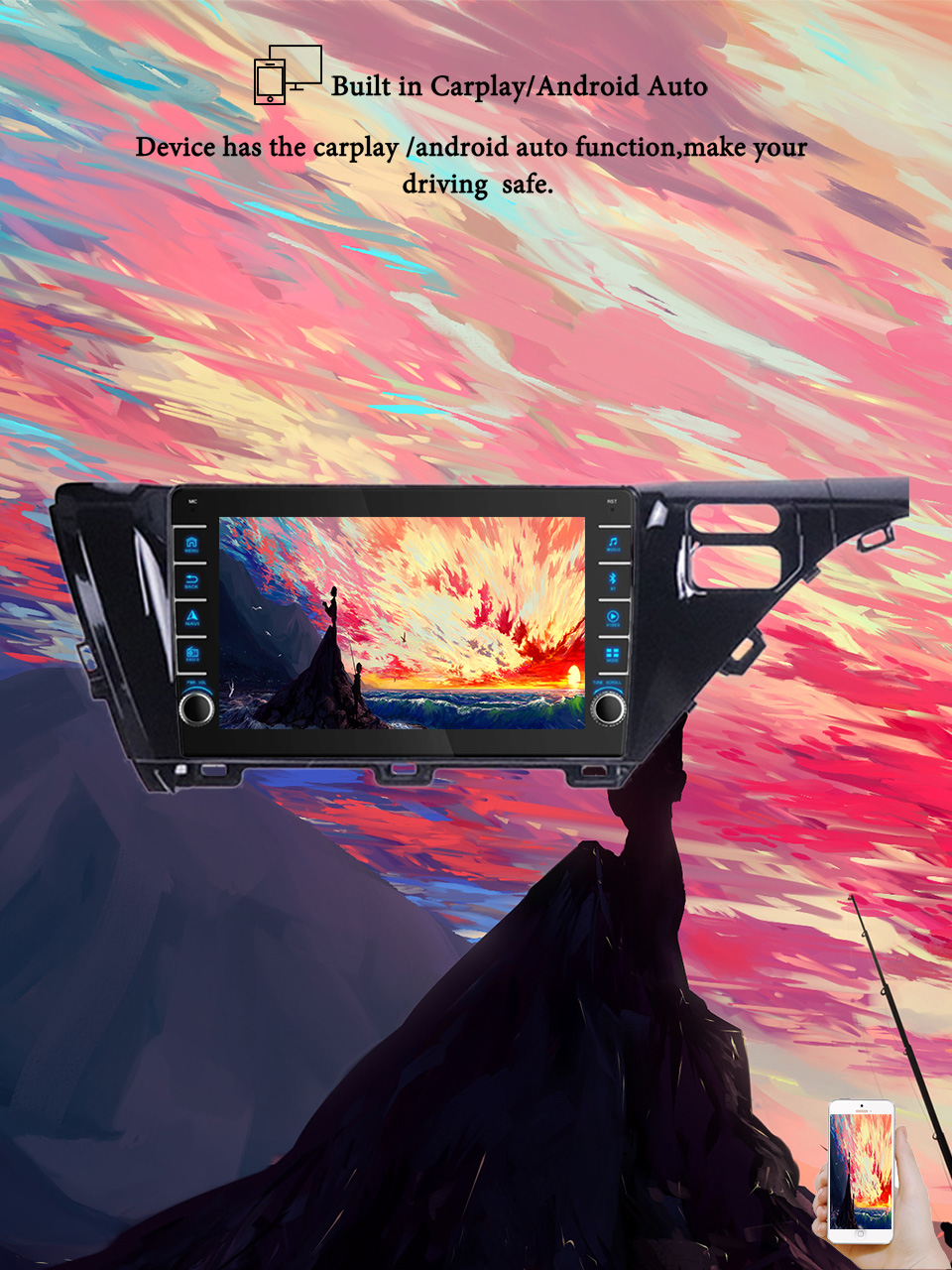 8G+128G Android 14 For Toyota  - Tablet Danish Mobile & Accessories Photos review and price