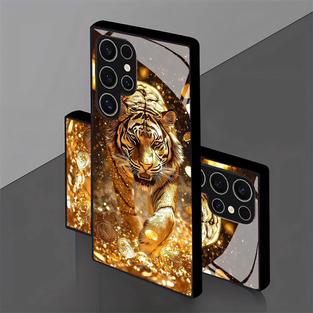 Tiger pattern glass Phone Case - Samsung Galaxy S25 review and price