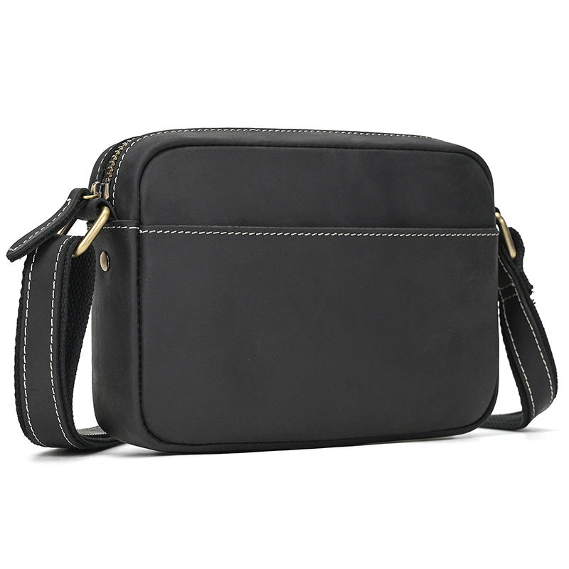 Crazy Horse leather men's cros - Tablet Shoulder Bag review and price