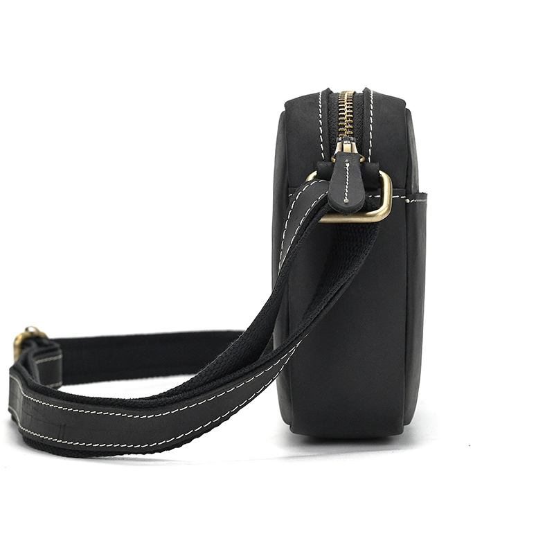 Crazy Horse leather men's cros - Tablet Shoulder Bag review and price